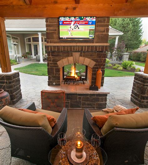 Nice Ultimate Backyard Fireplace Sets The Outdoor Scene Ultimate Backyard