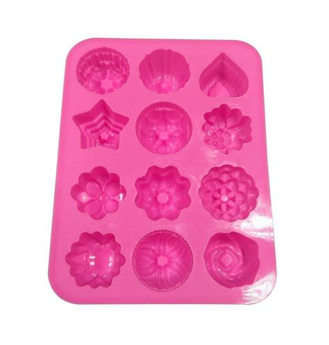 Cavity Flowers Silicone Non Stick Cake Bread Mold Chocolate Jelly Candy Baking Mould With
