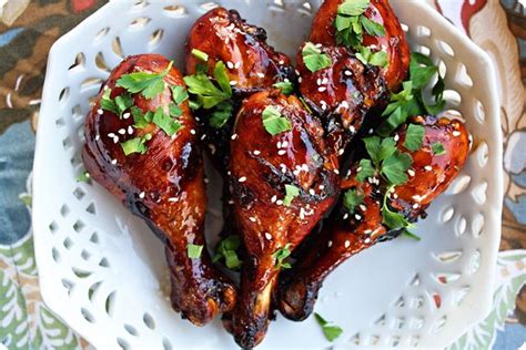 I have gathered together today several recipes for chicken breasts, thighs, drumsticks, and wings. Sweet 'n Sticky Baked Chicken Drumsticks - The Comfort of ...