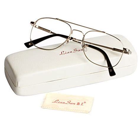 Liansan Brand Designer High Quality Retro Vintage Bifocal Reading Glasses Mens Eyeglasses Men