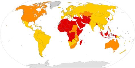 Prevalence Of Circumcision Wikipedia Global Map Map Gini Coefficient