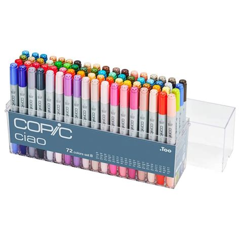 Copic Ciao Markers Collection B Set Of 72 Jerrys Artarama