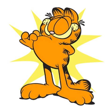 Garfield Whatsapp Stickers Stickers Cloud