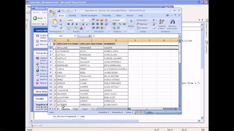 Demostracion Tutorial Importar Datos A Un DataGridView Desde Excel En Vb Net YouTube