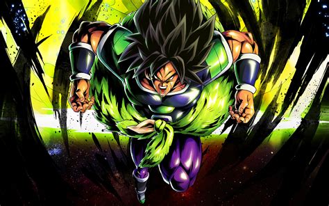 The wallpaper for mobile is missing or does not match the preview. Broly, Dragon Ball: Super Broly, 4K, 3840x2160, #4 Wallpaper