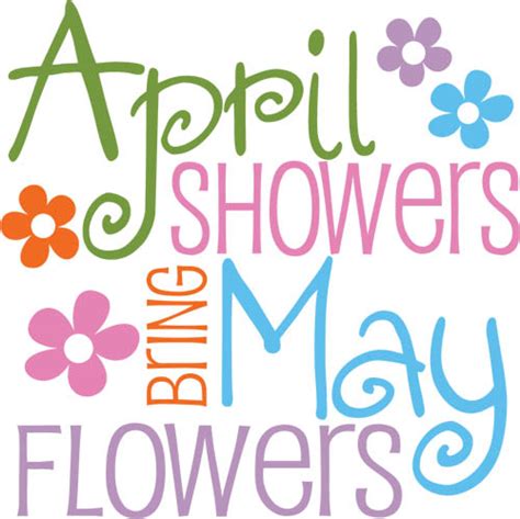 April Flowers Clip Art Clipart Best