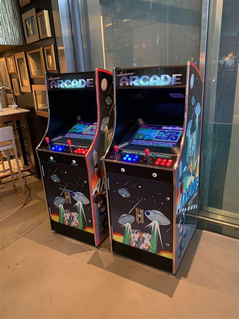 Retro Arcade Game Hire Pac Man Street Fighter Froggerxtreme Vortex