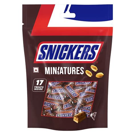SNICKERS Peanut Filled Chocolate Miniatures 170g Pouch Amazon In