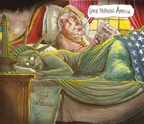 The Trump Presidency In Cartoons