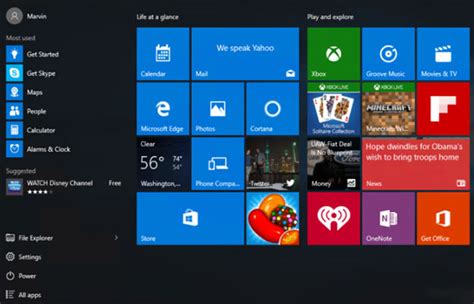 Microsoft Windows 10 Desktop Apps