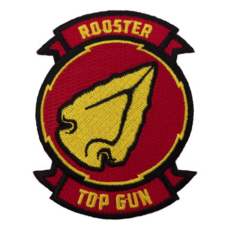 Aug208604 Top Gun Maverick 8pc Patch Set Previews World