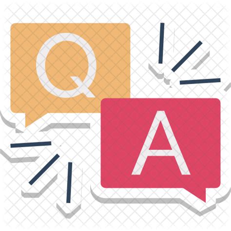 Question Answer Icon Download In Flat Style