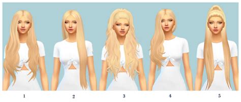 Sims 4 Long Hair