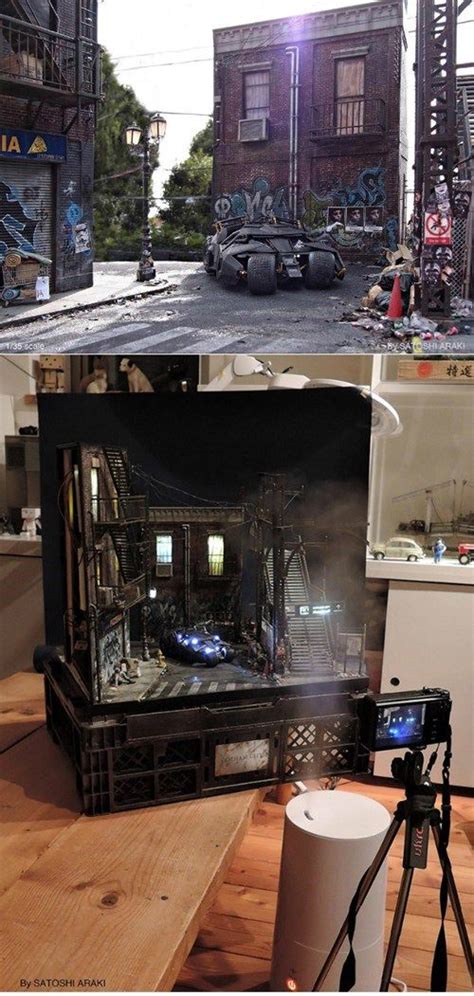 Miniature Movie Set Diorama For Special Effects Miniatures