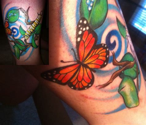 Check spelling or type a new query. My butterfly life cycle tattoo. "Just when the caterpillar ...