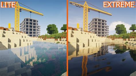 Chocapic V Shaders Lite Low High Ultra Extreme Shader Comparison Youtube