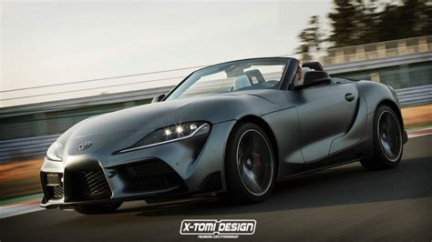 Toyota Supra Convertible Imagined But Will We Ever See It