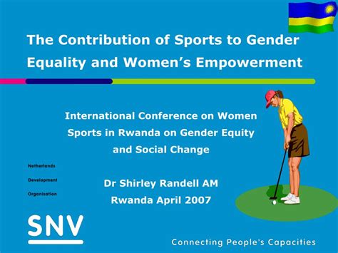 ppt the contribution of sports to gender equality and women s empowerment powerpoint