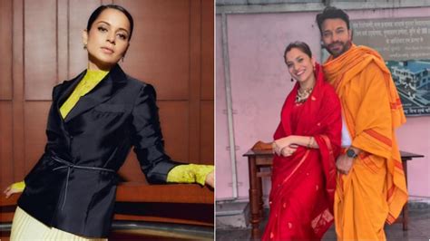 Kangana Ranaut Tells Ankita Lokhande Her Husband Vicky Jain Looks So Good Bollywood