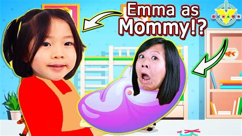 Emma Switches Places With Mommy Lets Play Mother Life Simulator With