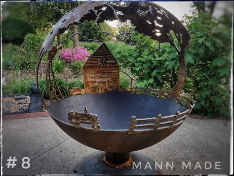 Mann Made Fire Pit Spheres Custom Designs Etsy In 2021 Diy Outdoor