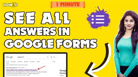 How To See All Answers In Google Forms How To Do It Youtube