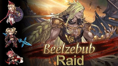 Granblue Fantasy Beelzebub Raid Magna Fire Youtube