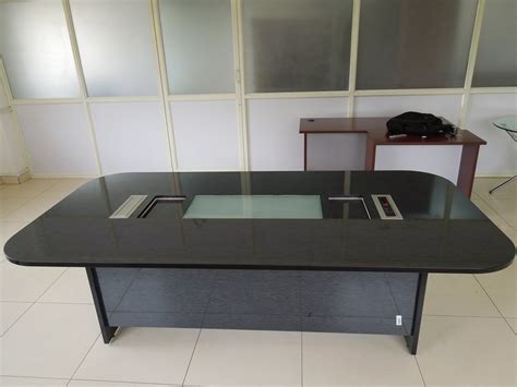Shape, although often overlooked, is actually an important factor to consider when choosing a boardroom table. Modular Conference Room Table Bangalore-Office Conference Table