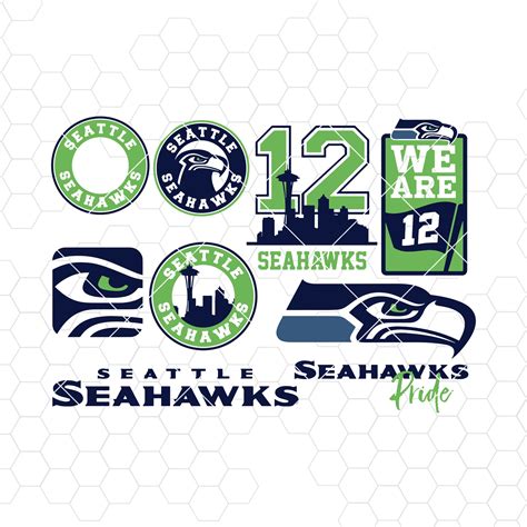 Seattle Seahawks Svg Seattle Seahawks Files Seahawks Logo Football