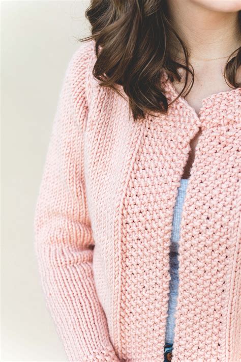 Knit Betty Cardigan Sewrella Crochet Cardigan Pattern Chunky