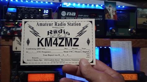 What Is A Qsl Card Amateur Radio Youtube