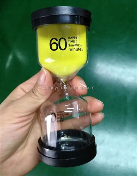 24 Hours Hourglass Black Cover Plastic Hourglass Sand Timer Buy 24