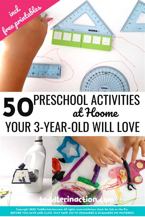 50 Easy Quick To Set Up Fun Preschool Learning Activities At Home Your