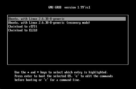 Managing Efi Boot Loaders For Linux Using Grub 2