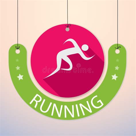 Running Sprint Jogging Minimalist Athletics Logo Design Template Vector