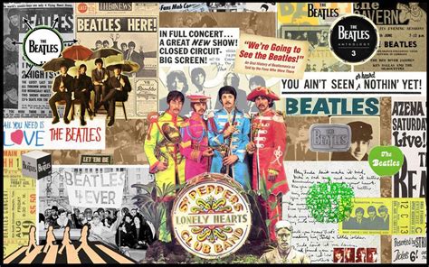 Collage Beatles Collage The Beatles Beatles Art