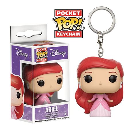 Disney Ariel Dress Funko Keychain Vinyl Figure Pop Addiction