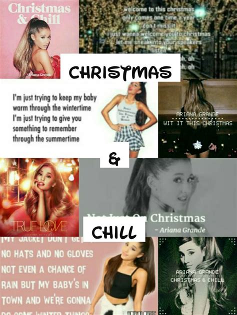 Pin De Charming Kitty Ariana En Ariana Grande Christmas And Chill Album