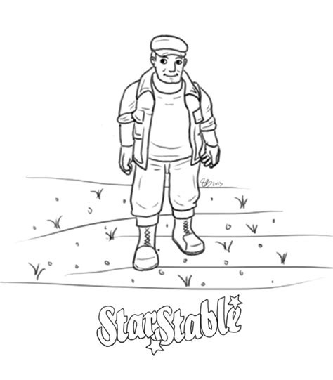 Kolorowanki do druku star stable. Star Stable Online Mel: Kolorowanki