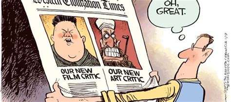 New Critics Cartoon John Hawkins Right Wing News