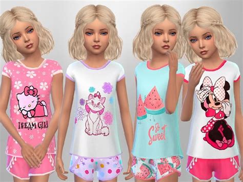 Pin On Ts4cc Children Clothing