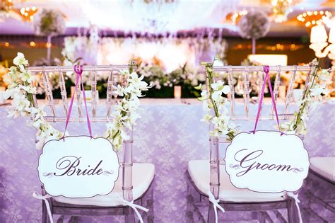 Lavender And White Wedding Theme