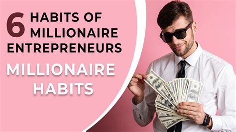 Habits of Millionaire Entrepreneurs | Millionaire Habits | Top Habits ...