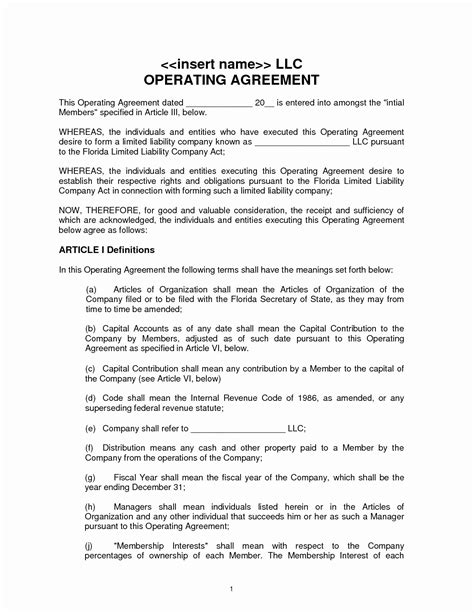 Thanks for visiting my blog, article above(illinois llc operating agreement template) published by lucy at june, 15 2017. Illinois Llc Operating Agreement Sample | Lera Mera