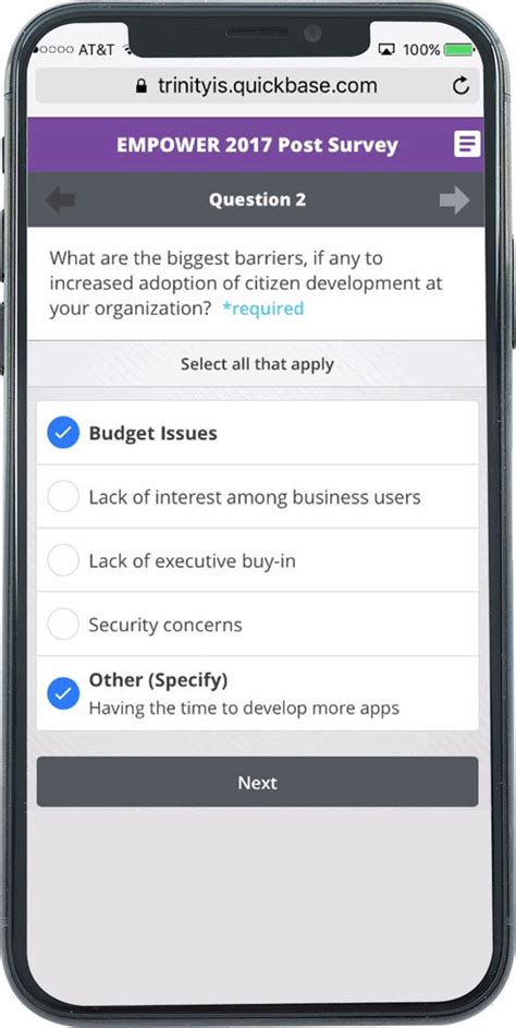 Connect quick base with your favourite apps. TrinitySurvey | Quick Base CRM Survey App | Trinity ...