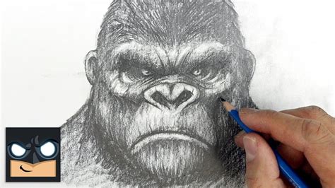 How To Draw King Kong Youtube Studio Sketch Tutorial Ocuk Geli Imi