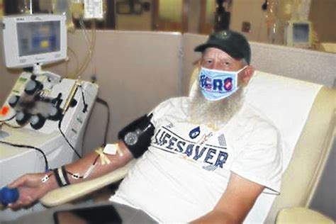 Fairborn Man Makes 200th Blood Donation Fairborn Daily Herald