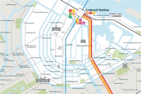 Amsterdam Rail Map City Train Route Map Your Offline Travel Guide