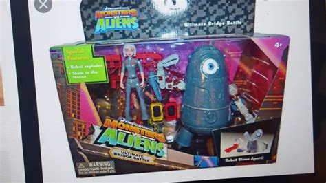 Do You Remember These Monsters Vs Aliens Toy Figures And Playsets