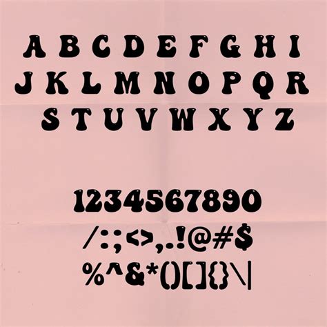 Retro Font Groovy Font Font For Cricut Vintage Font 70s Etsy Hot Sex